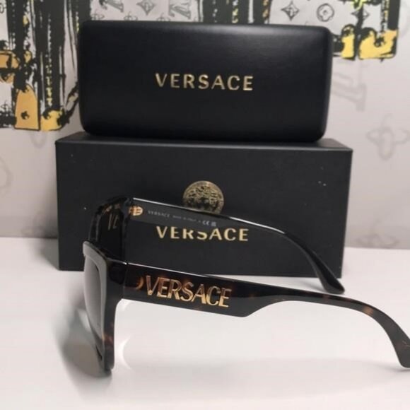 NEW Authentic Tortoise Shell Sunglasses VE4417-U - Picture 10 of 14